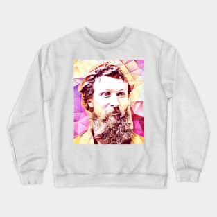 John Muir Pink Portrait | John Muir Artwork 13 Crewneck Sweatshirt